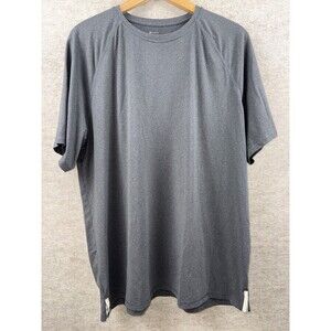 Member's Mark Men's Active Performance Tee, Thick, Gray, Size XXL